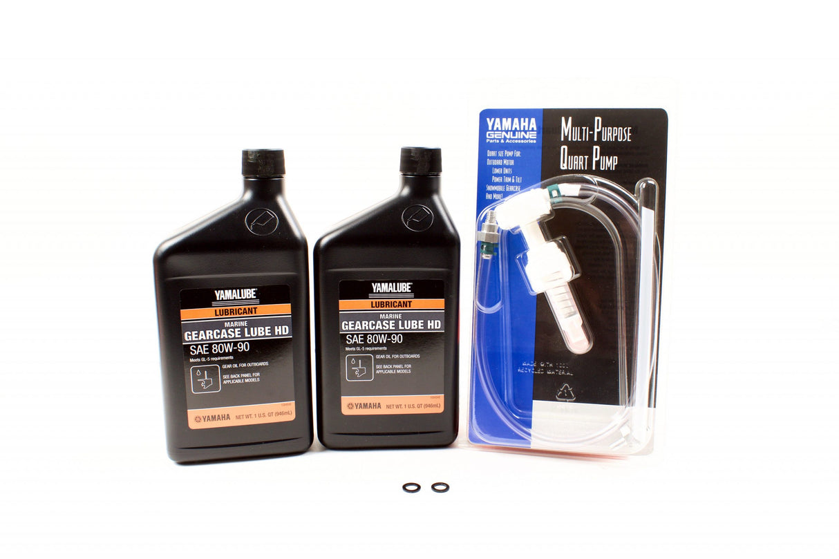 Gearcase lube HD and multi-purpose quart pump