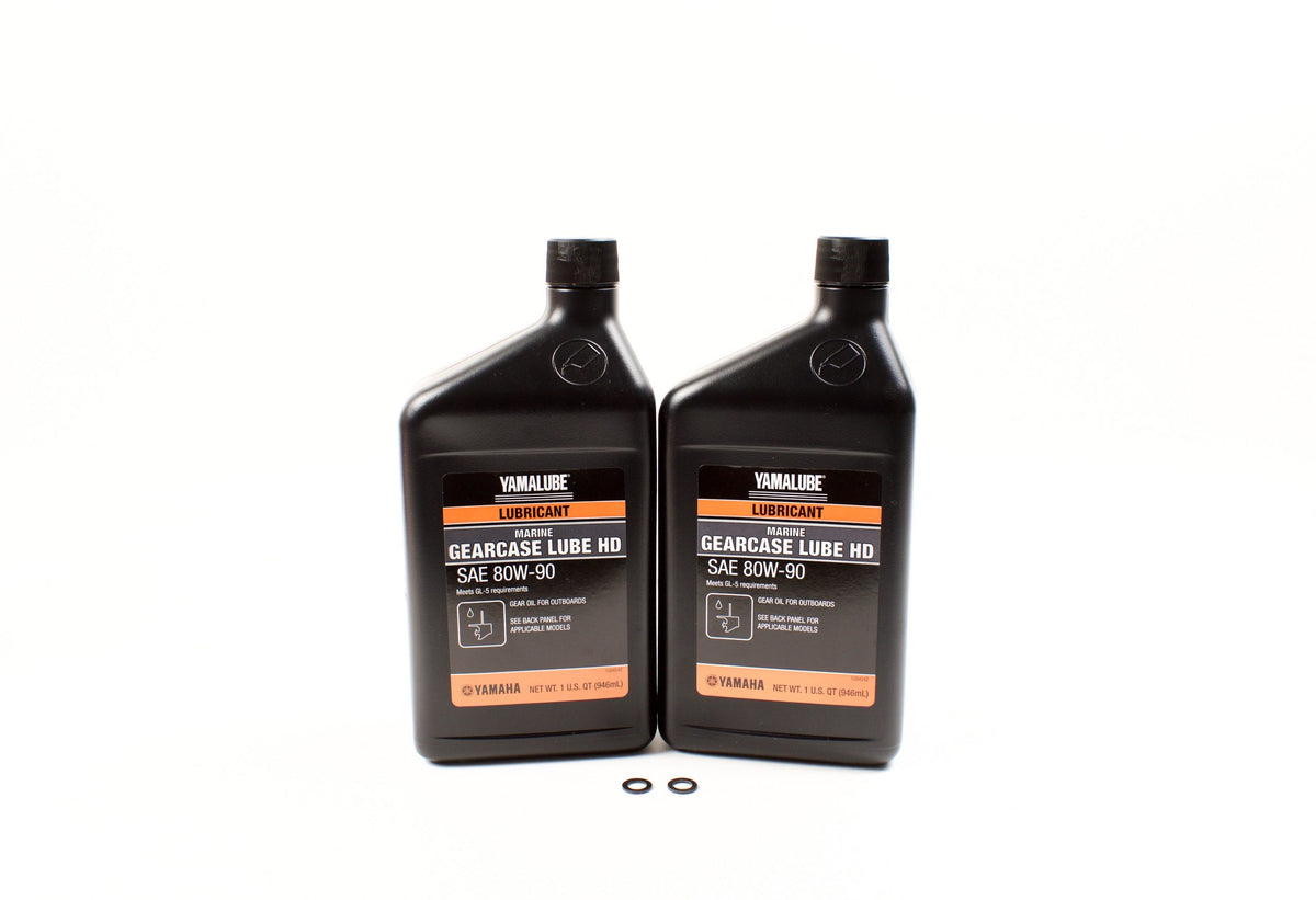 Yamaha 5W30 Outboard Oil Change Kit – Part LUB-MRNSH-KT-05 – For 2010+ VF250, VF225, VF200 Models