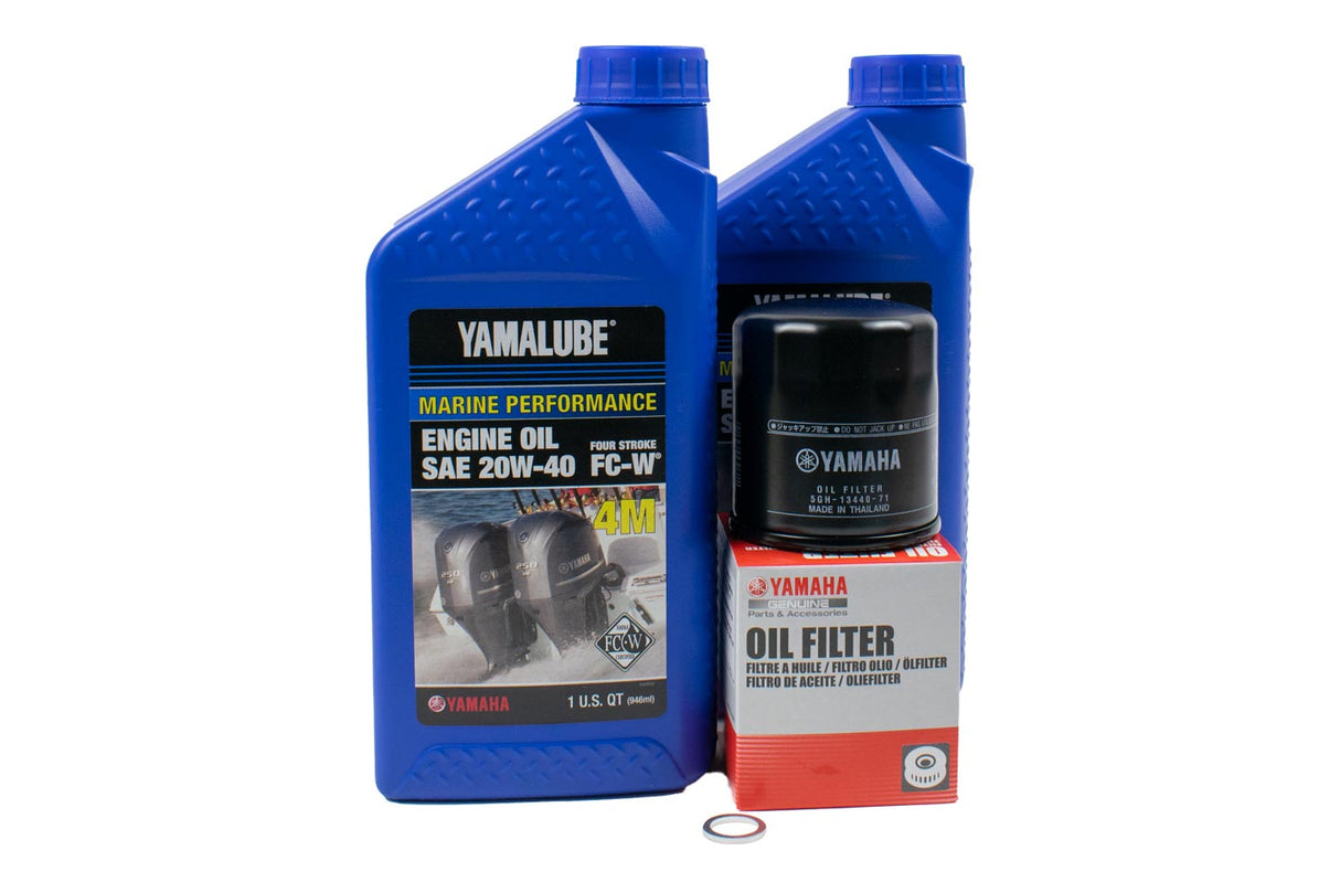 Yamaha F25 Outboard Oil Change Kit - 2000-2005