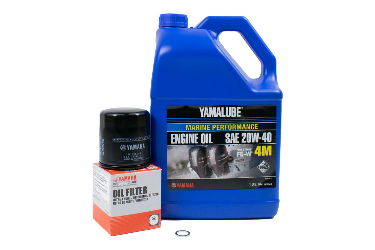 Yamaha F100 Outboard Oil Change Kit - 2000-2003