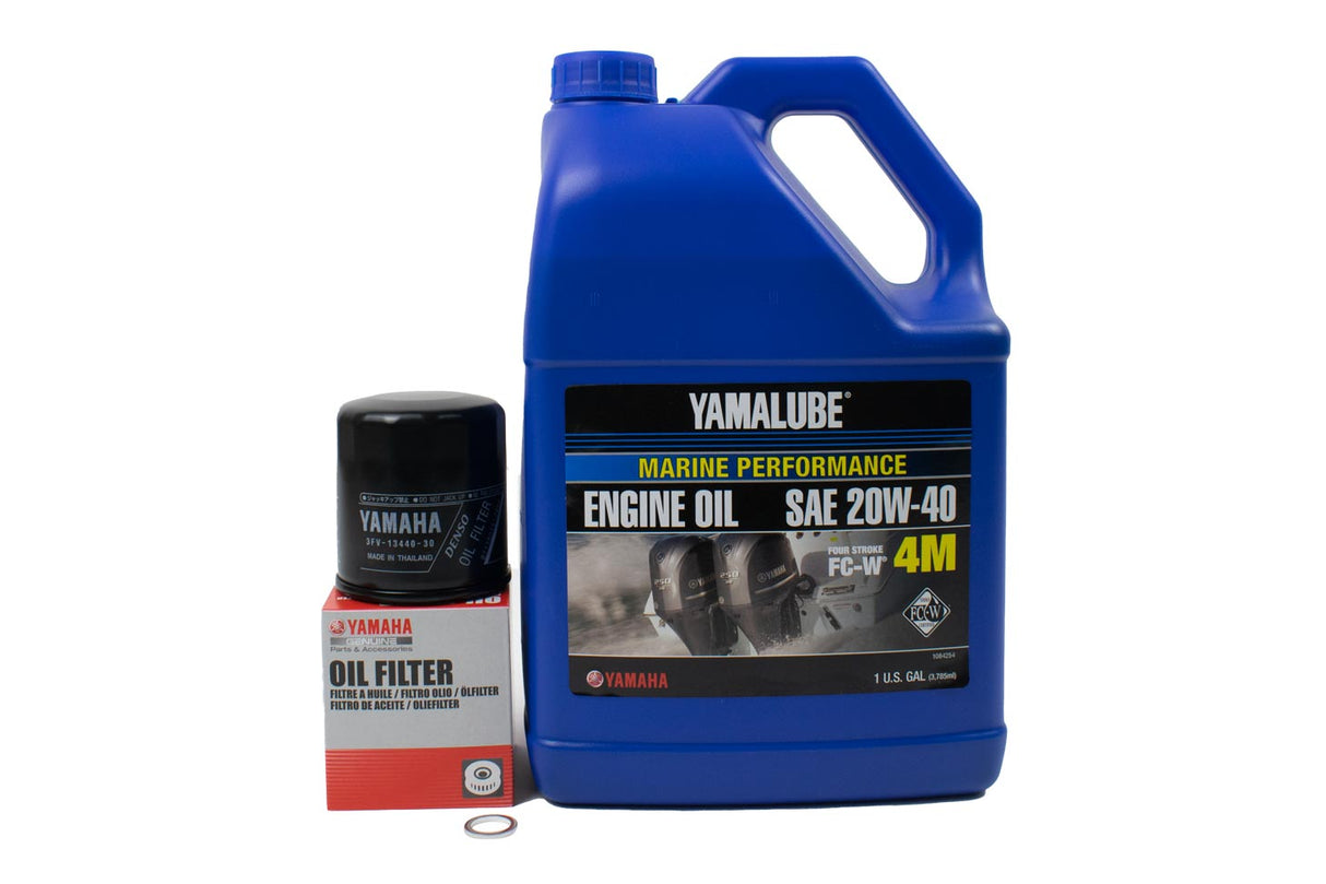 Yamaha F80 Outboard Oil Change Kit - 1999