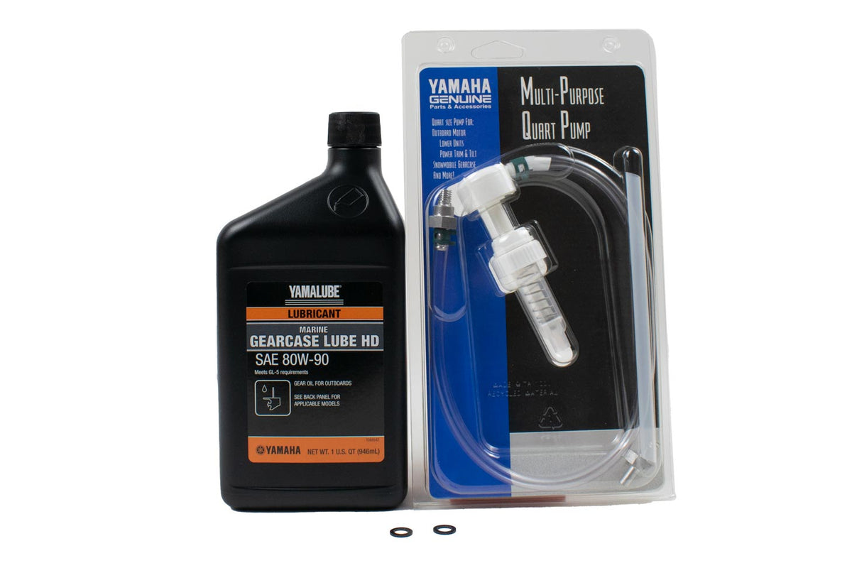 Yamaha VF115 Outboard Gear Lube Kit (with Pump) - 2015-2021