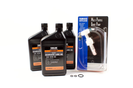 Gearcase lube HD and multi-purpose quart pump