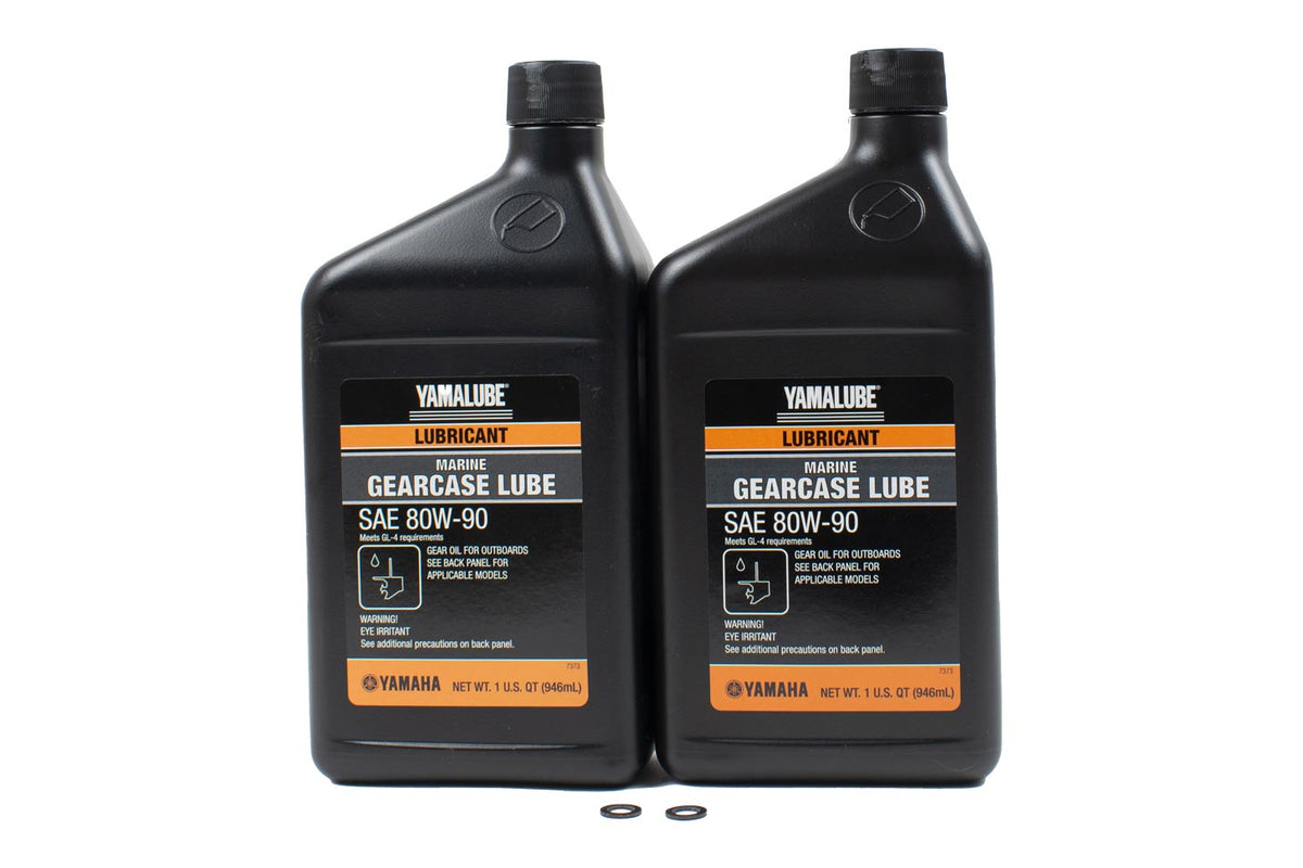 Yamaha 5W30 Outboard Oil Change Kit – Part LUB-MRNSH-KT-05 – For 2010+ VF250, VF225, VF200 Models