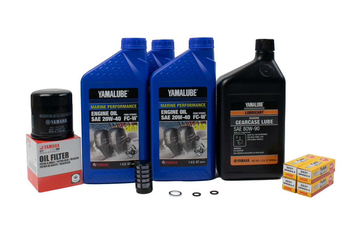 Yamaha F50 100 Hour Outboard Service Kit - 2000-2004